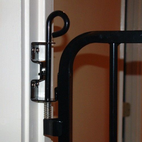 Cardinal Gates Black Child Safety Auto Lock Gate 