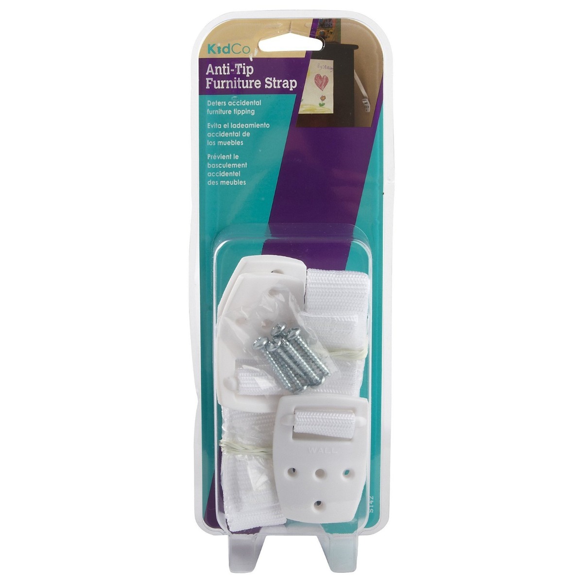KidCo Child Safety Furniture Strap 2Pc