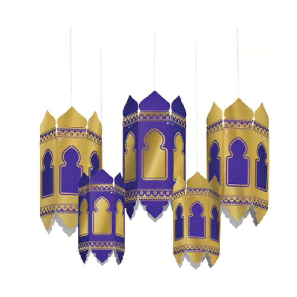 Amscan - Eid Hot-Stamped Paper Lanterns 