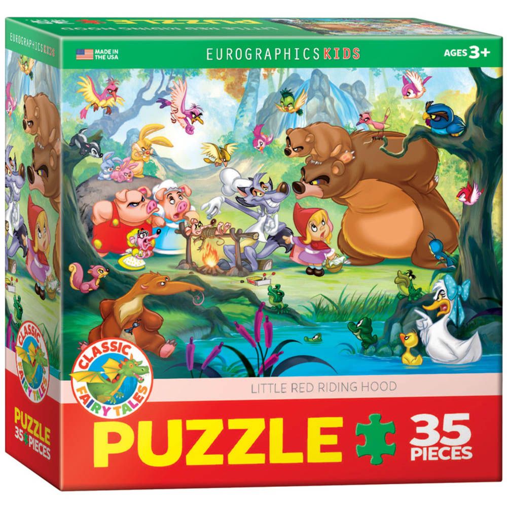 EuroGraphics Little Red Riding Hood 35 Pieces Puzzle
