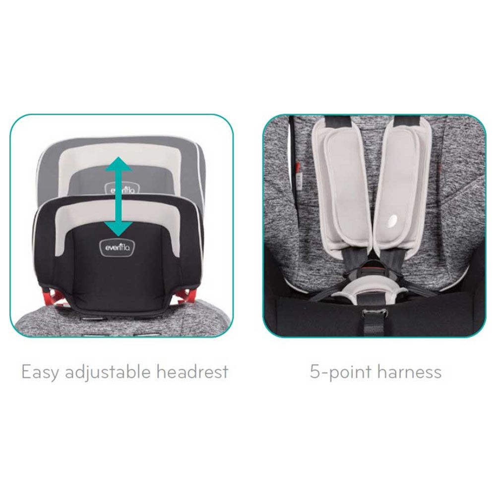 Evenflo sutton shop harnessed booster