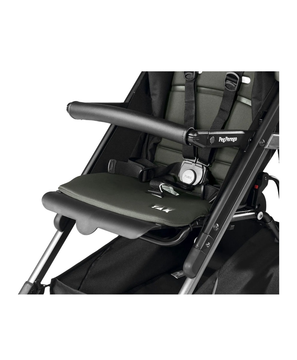 Peg Perego Tak Black Lighweight Stroller Black Babystore.ae