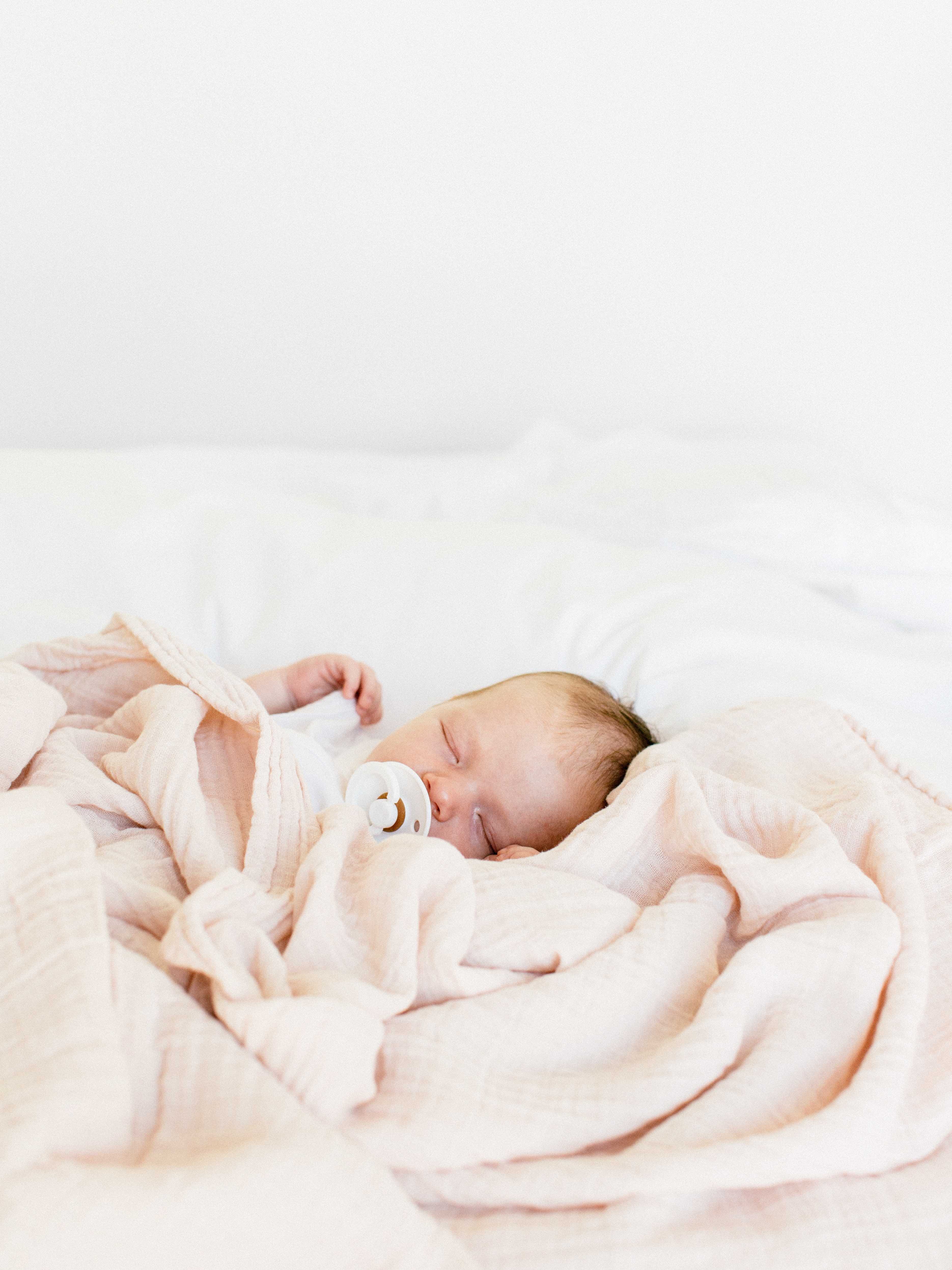 Nooshi Blanket Blush Organic Cotton, Petit Stellou
