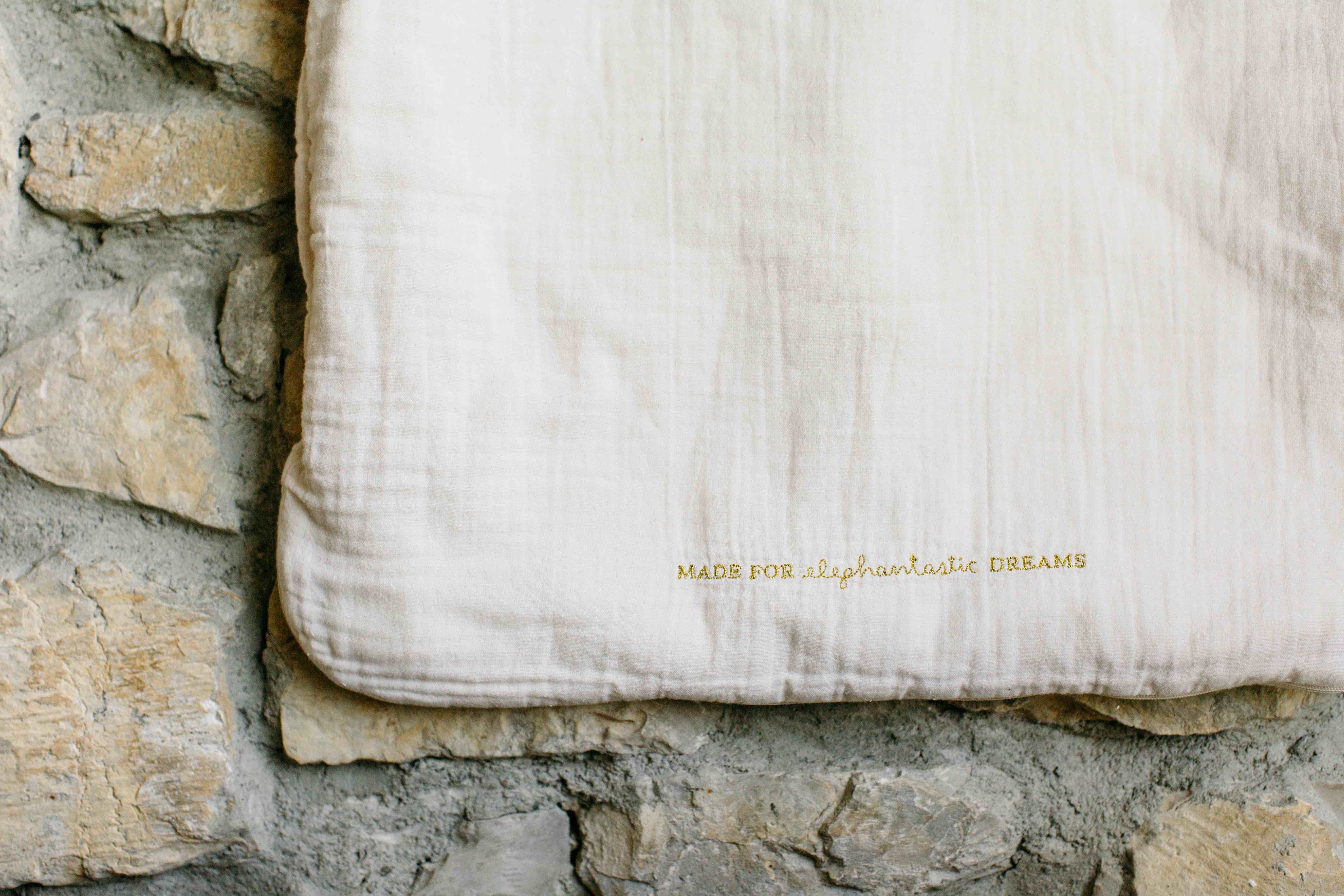 Petit Stellou Organic Cotton Sleeping Bag - Vanilla 6-24M 