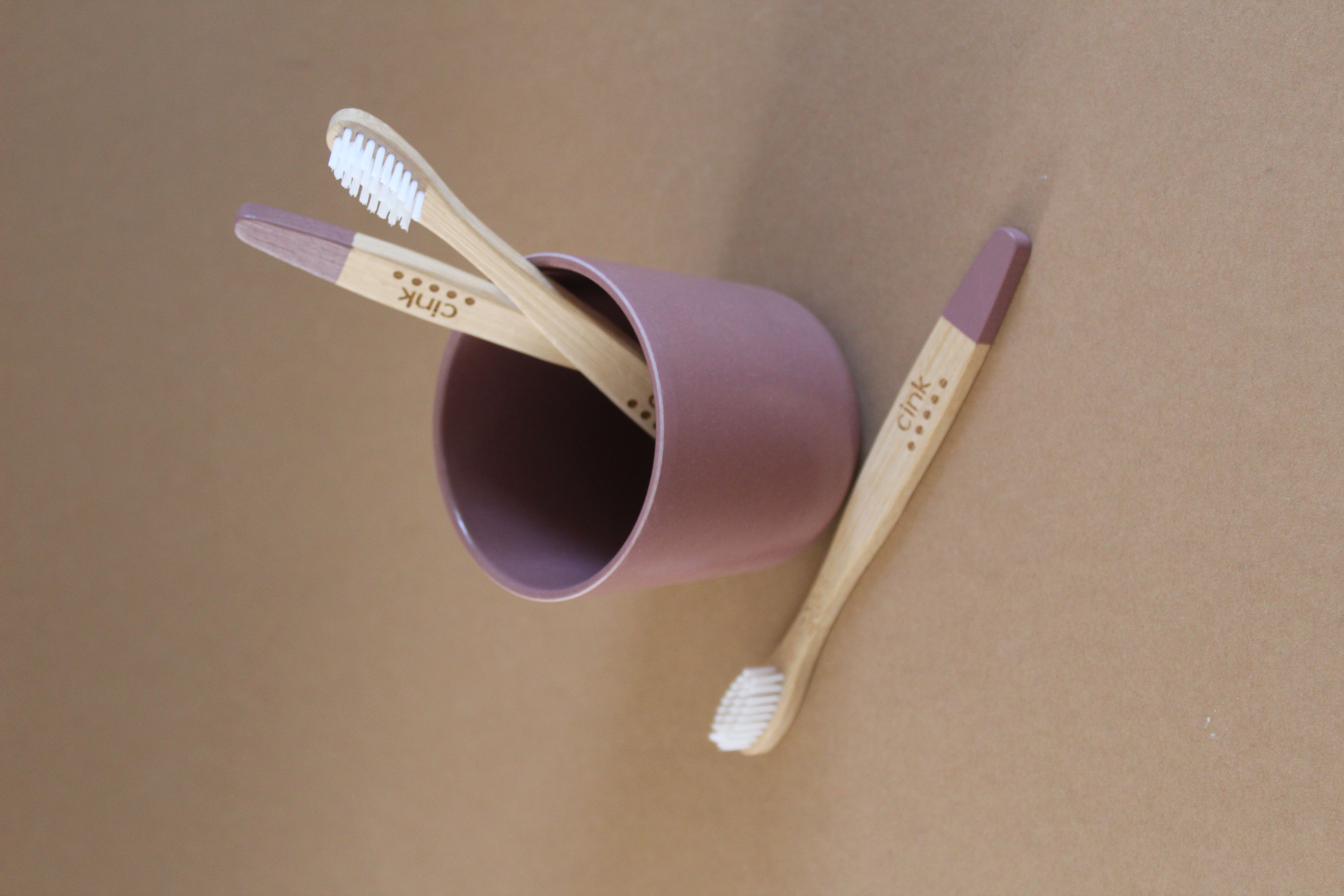 Cink - Kids Bamboo Toothbrushes - Pack of 5