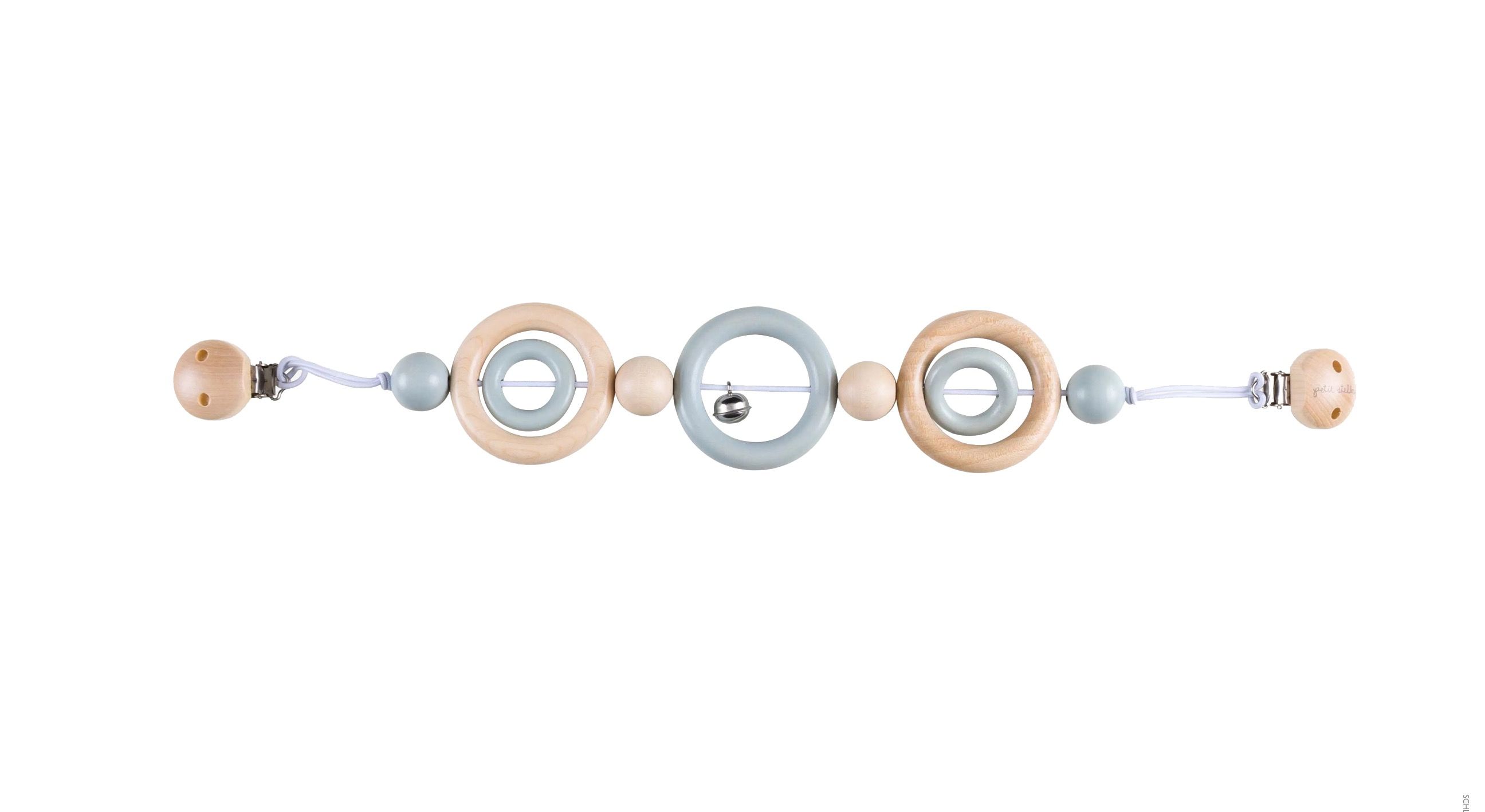 Stroller Chain Elephant - Eco Wood, Petit Stellou