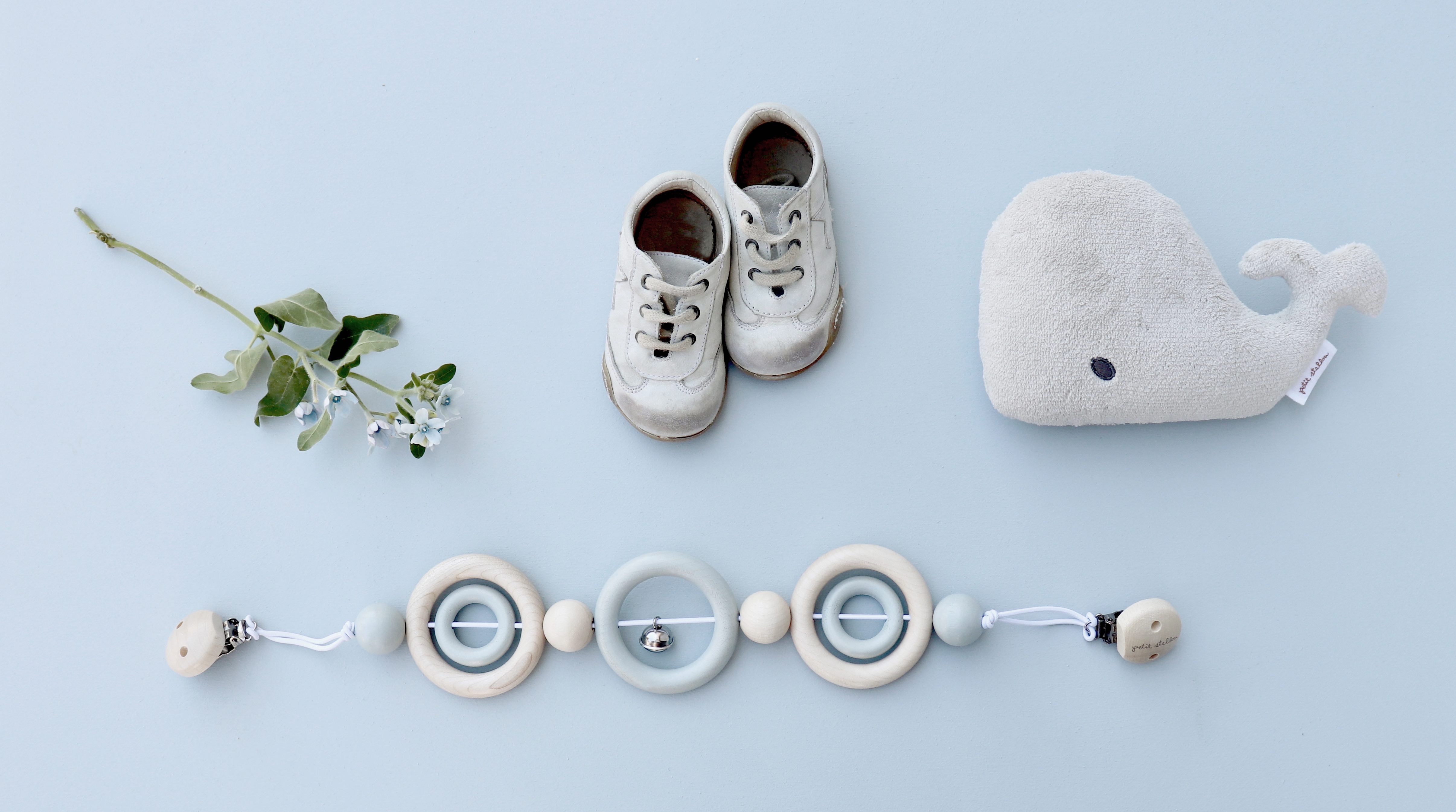 Stroller Chain Elephant - Eco Wood, Petit Stellou