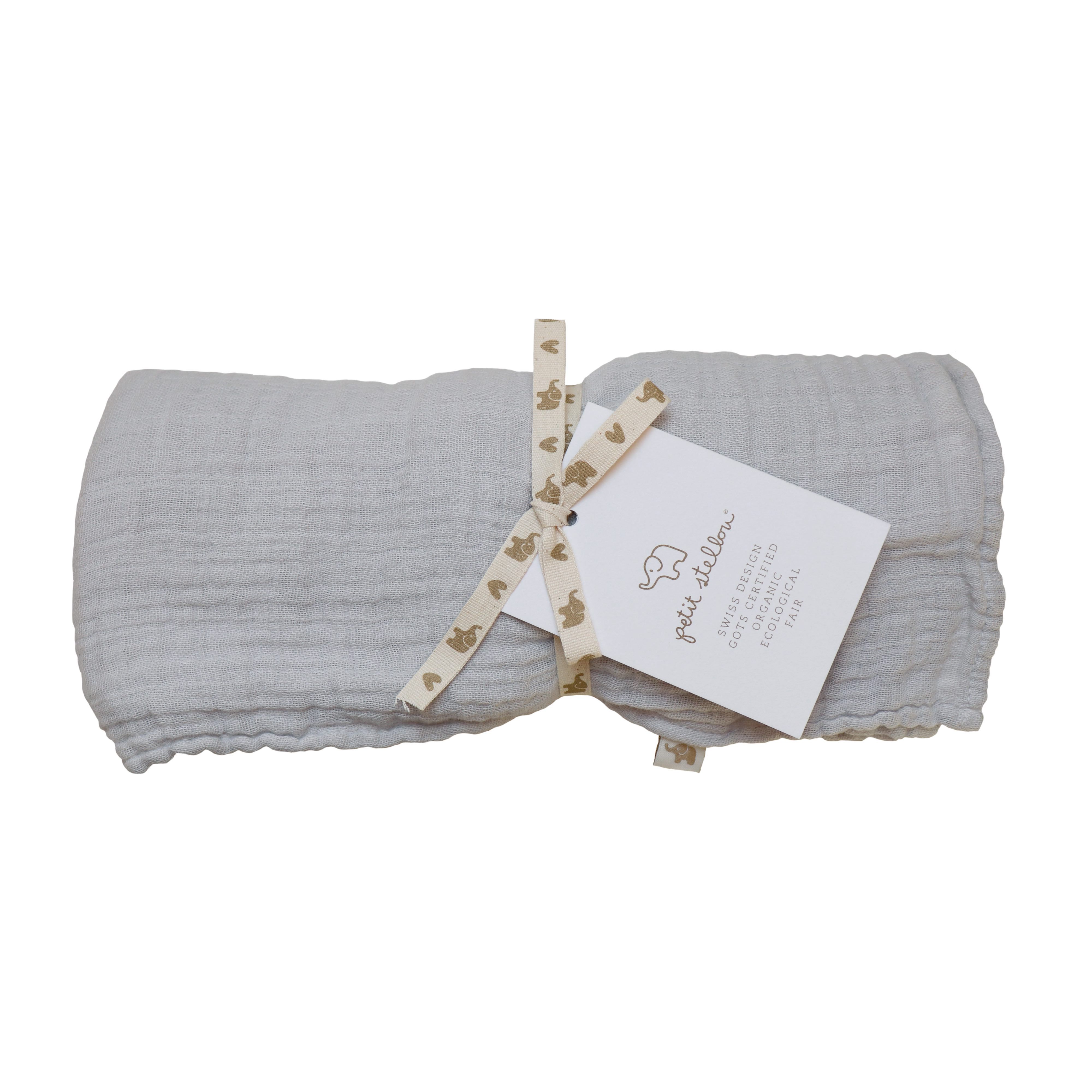Nooshi Blanket Moonshine Organic Cotton, Petit Stellou