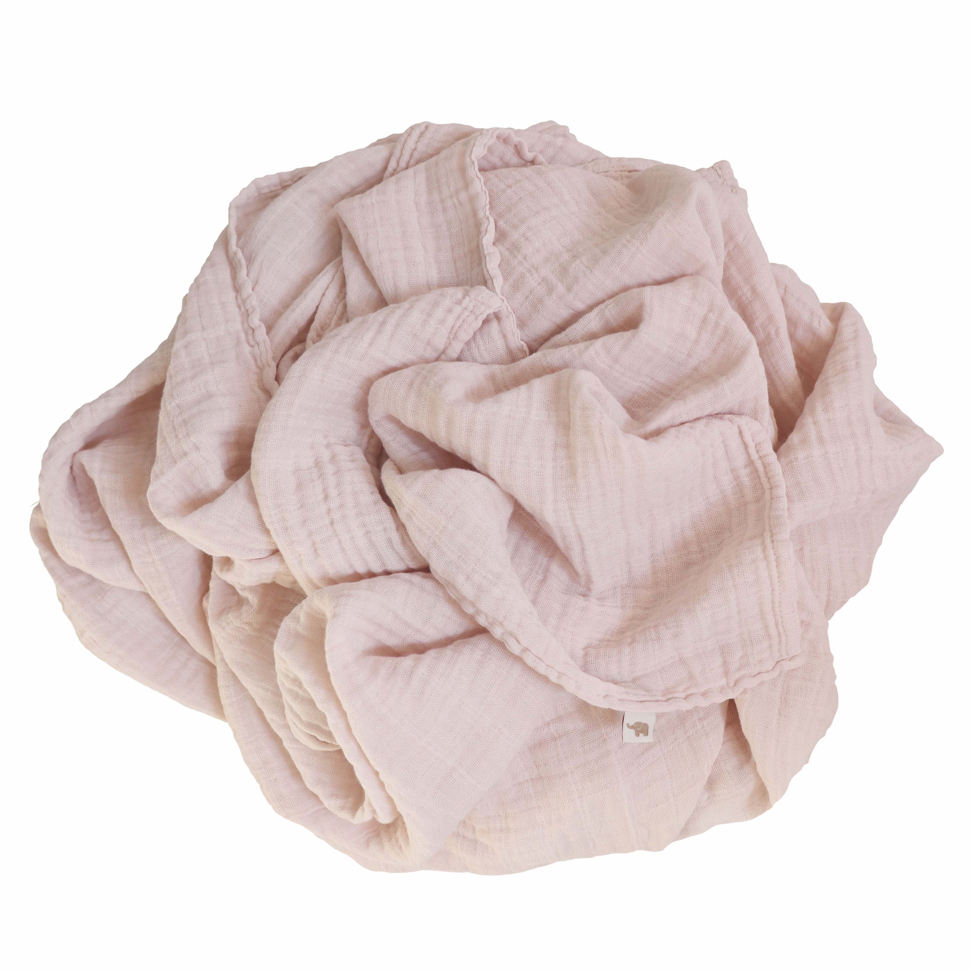 Nooshi Blanket Blush Organic Cotton, Petit Stellou
