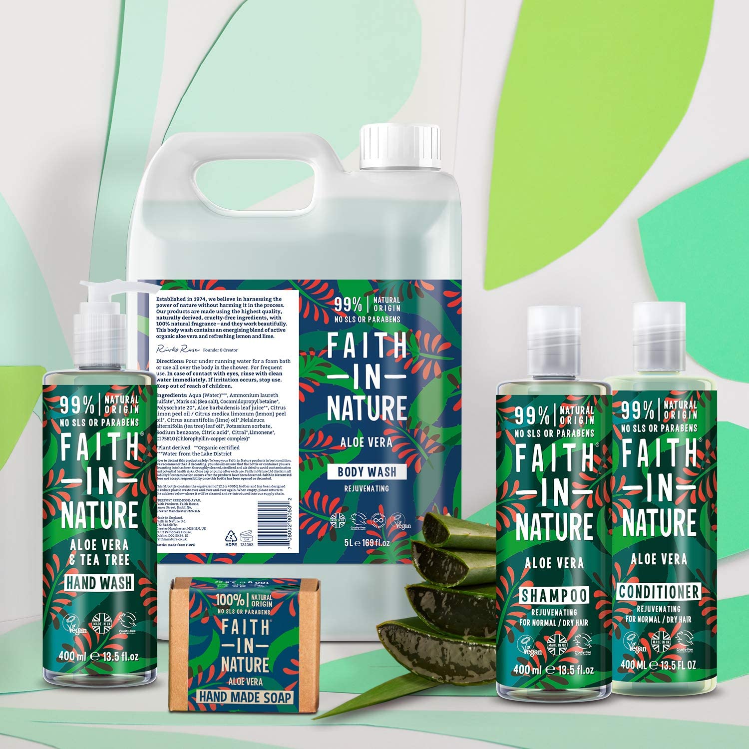 Faith In Nature - Aloe Vera Body Wash 400 ml