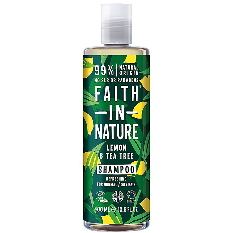 Faith In Nature - Lemon & Tea Tree Shampoo 400ml