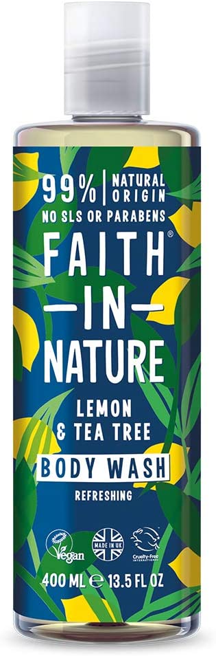 Faith In Nature - Lemon & Tea Tree Body Wash 400 ml