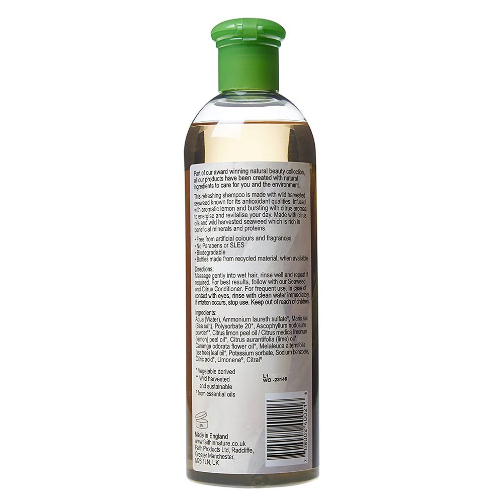 Faith in Nature - Seaweed & Citrus Shampoo 400 ml