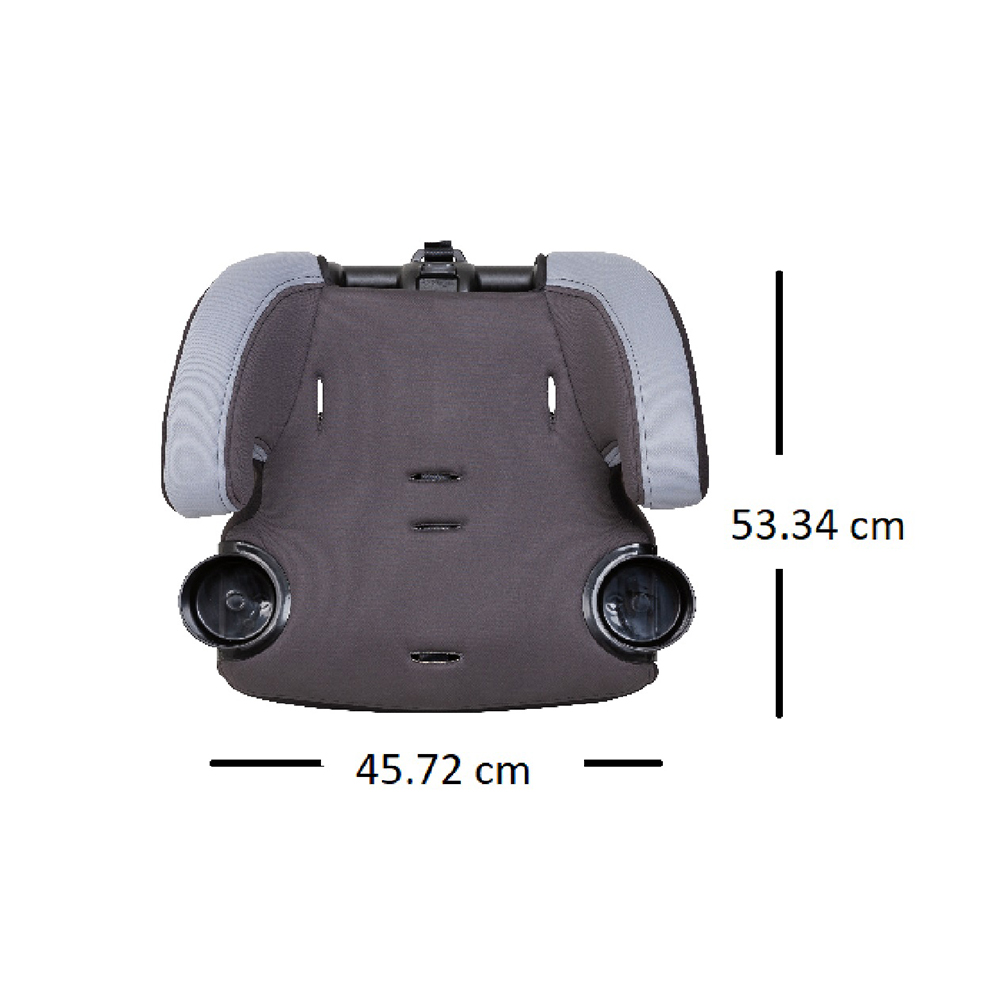 Baby Trend - 3-in-1 hybrid Combination Booster Seat-Hoboken-Grey