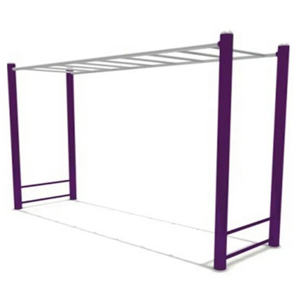 Megastar - Outdoors Jump N Swing Monkey Bars Metal Play Set