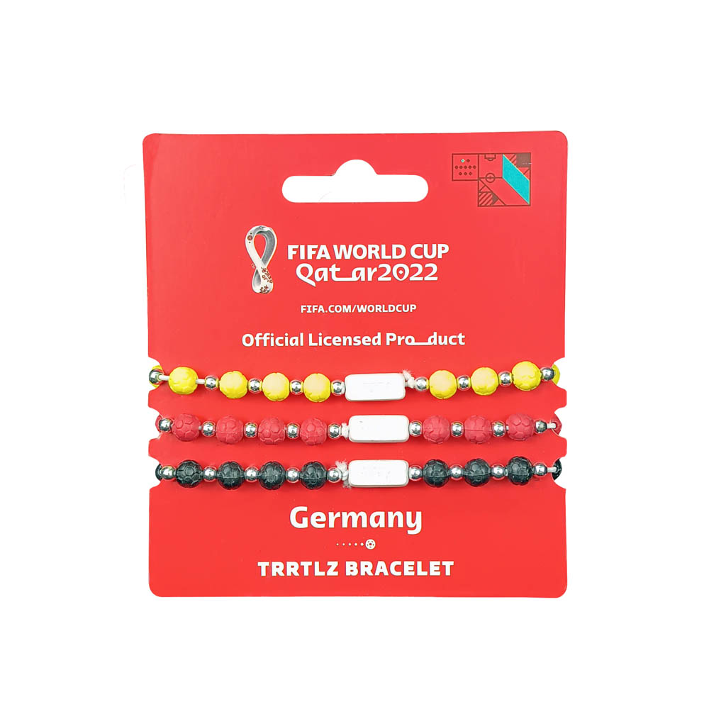 Fifa World Cup - Fabric Fashionable Qatar 2022 World Cup Nylon Bracelet - Germany