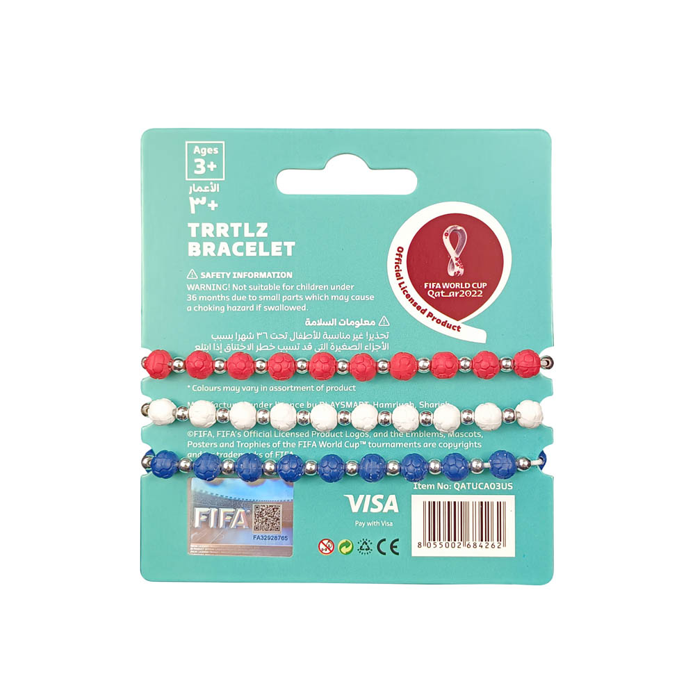 Fifa World Cup - Fabric Fashionable Qatar 2022 World Cup Nylon Bracelet - USA