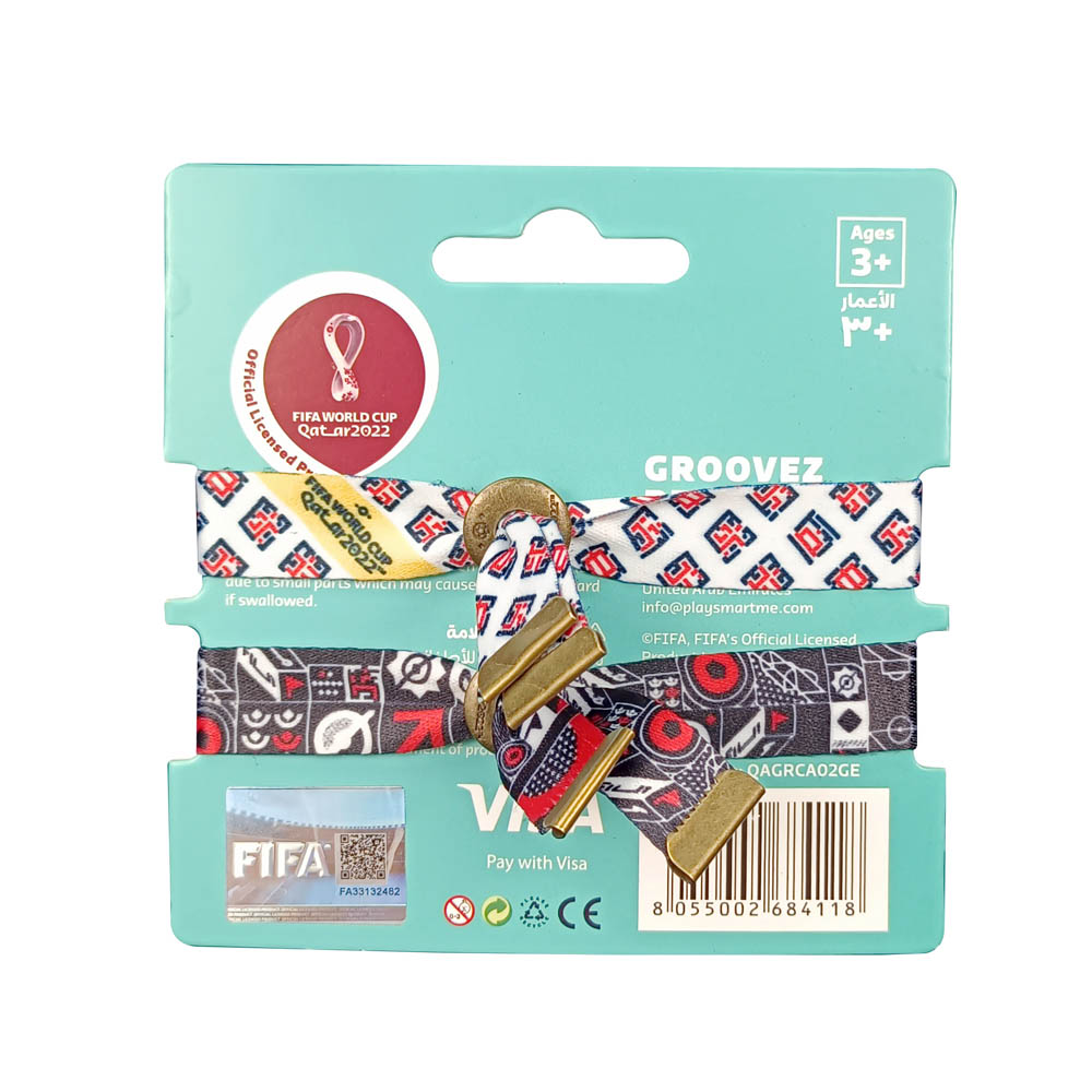 Fifa World Cup - Fabric Fashionable Qatar 2022 World Cup Nylon Wrist Band - Germany