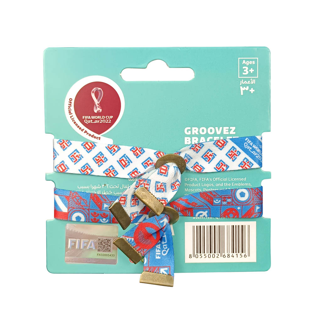 Fifa World Cup - Fabric Fashionable Qatar 2022 World Cup Nylon Wrist Band - USA