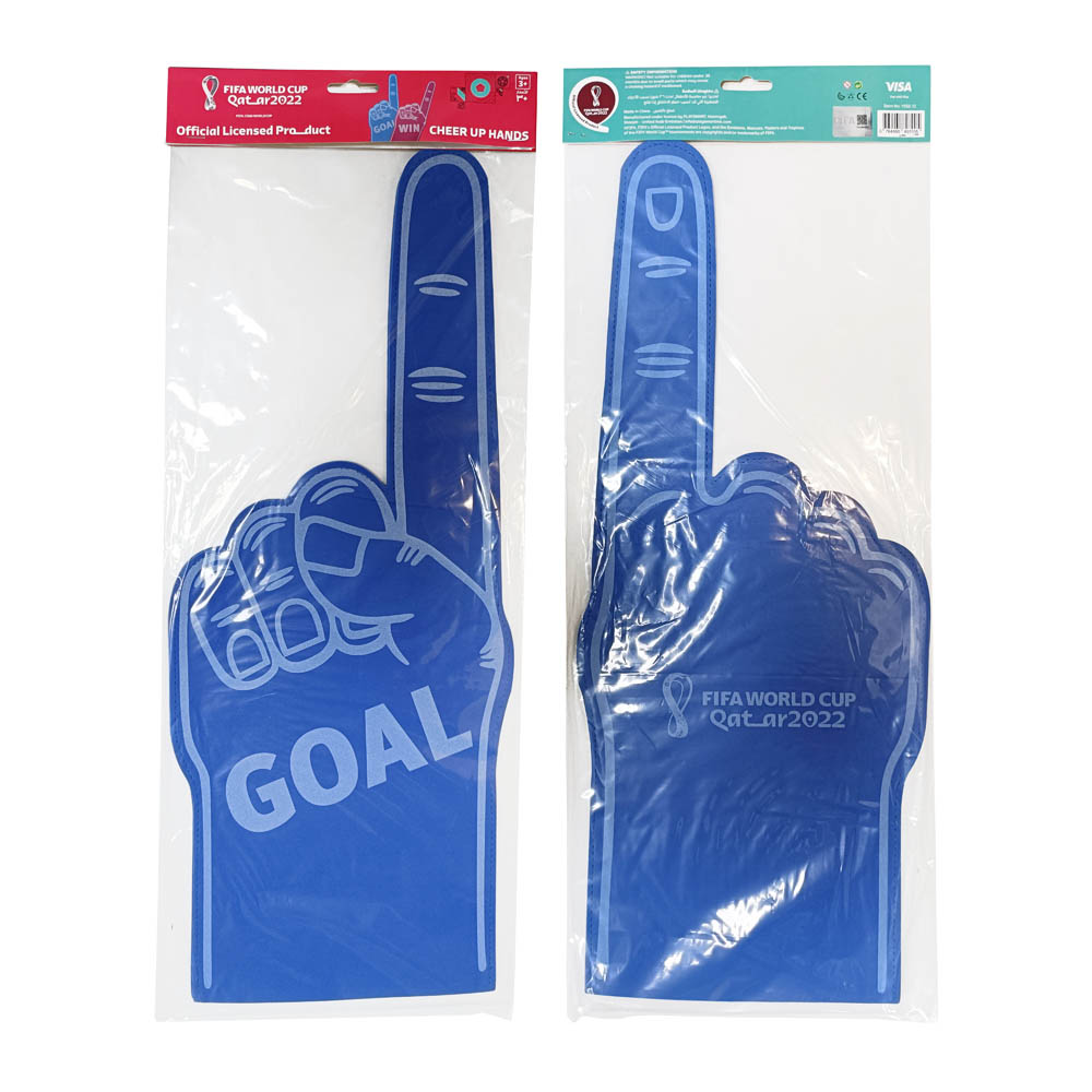 Fifa World Cup - Foam Finger Team Color Cheerleading Gloves Assortment X 1