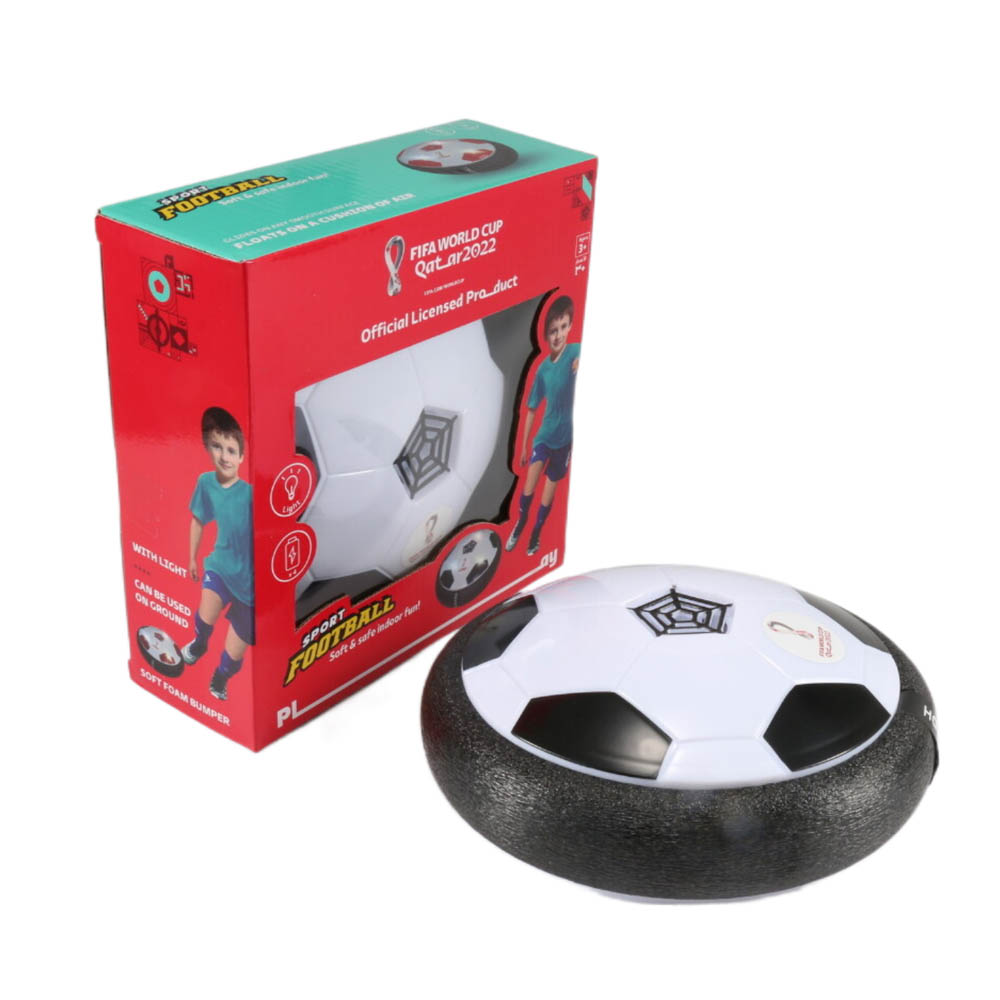 Fifa World Cup - Led Light up Soft Foam Padded Hover Ball 18cm With Fifa World Cup