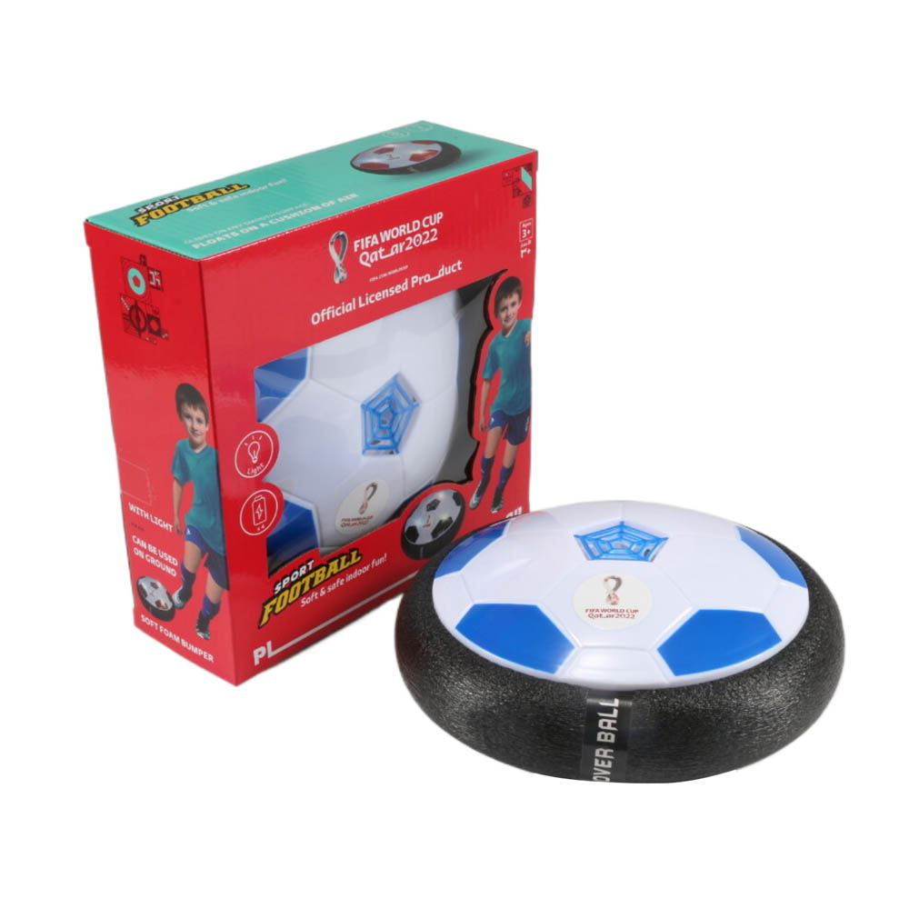 Fifa World Cup - Led Light up Soft Foam Padded Hover Ball 18cm With Fifa World Cup