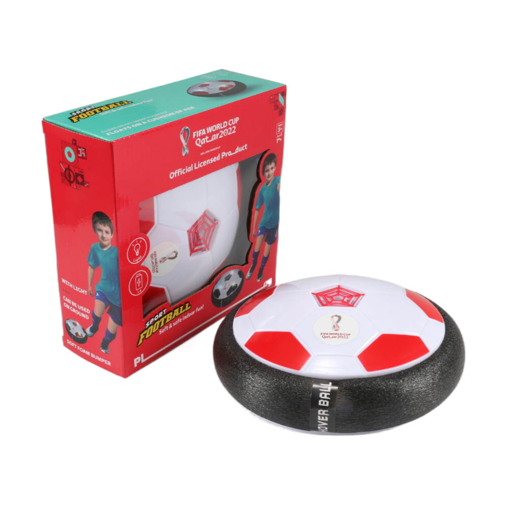 Fifa World Cup - Led Light up Soft Foam Padded Hover Ball 18cm With Fifa World Cup