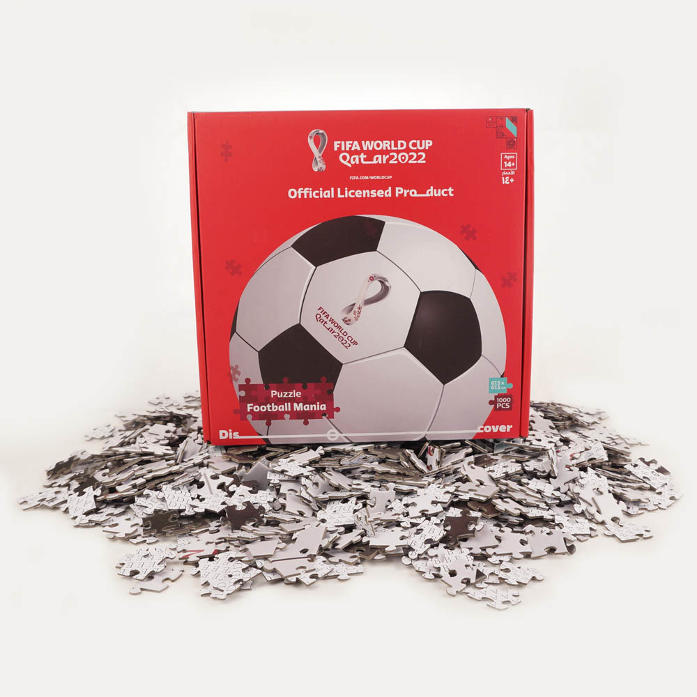 Fifa World Cup - World Cup Qatar 2022 1000 Piece Square Themed Jigsaw Puzzle