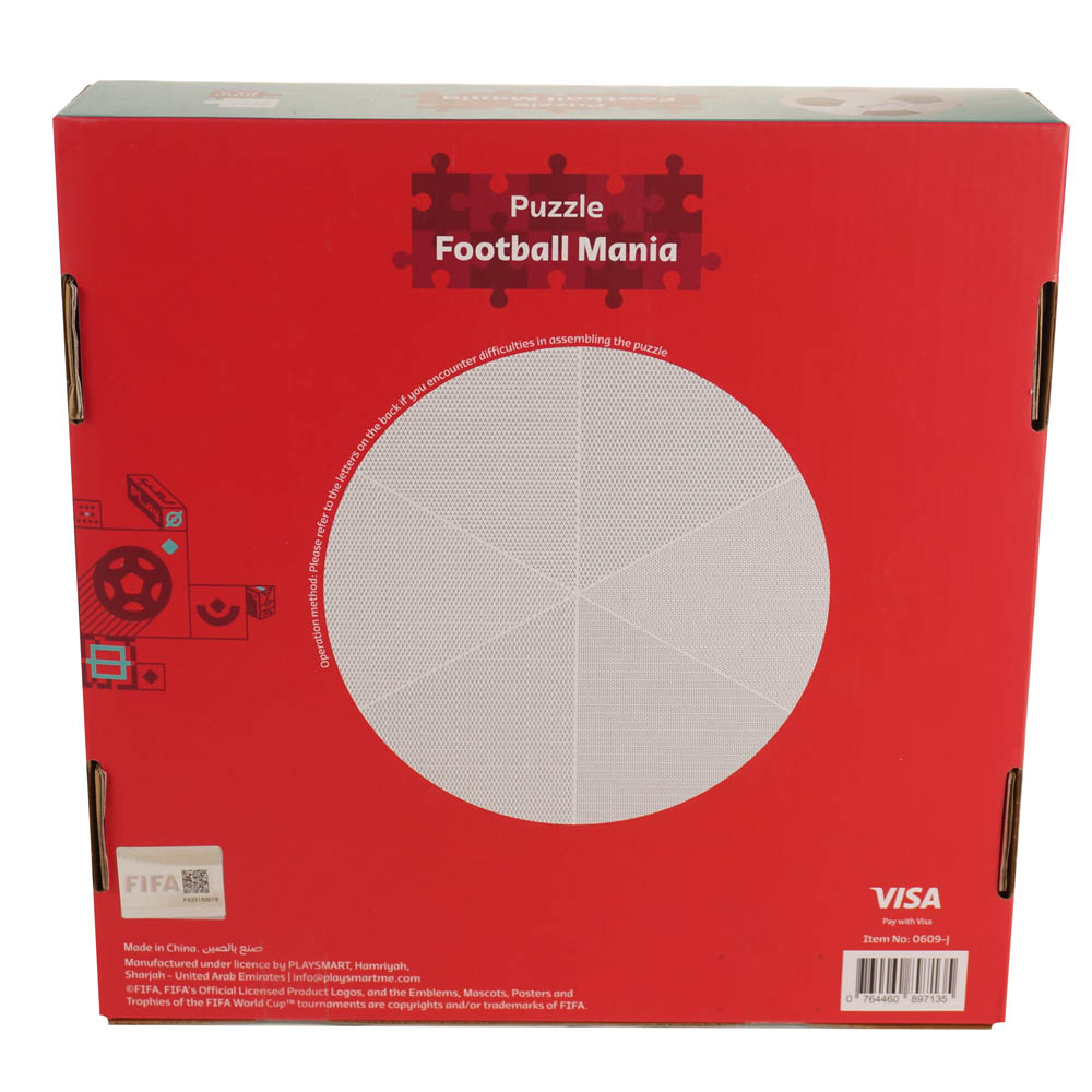 Fifa World Cup - World Cup Qatar 2022 1000 Piece Square Themed Jigsaw Puzzle