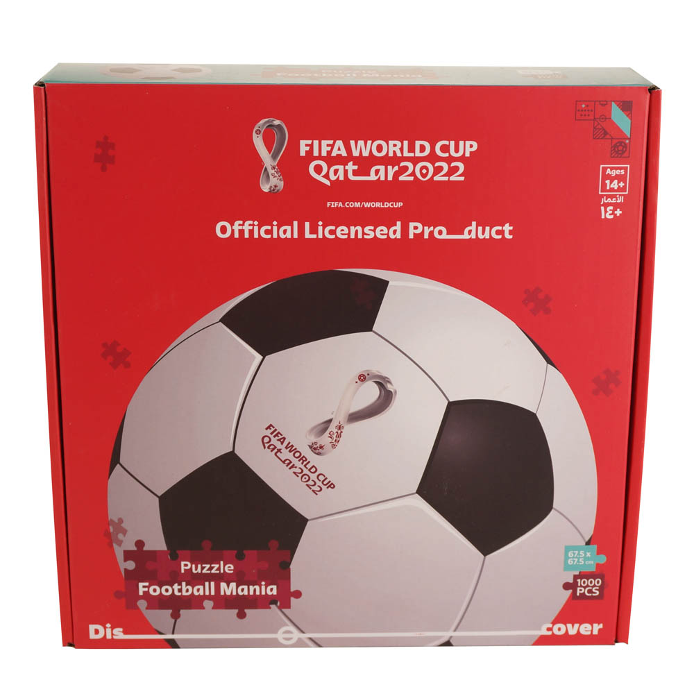 Fifa World Cup - World Cup Qatar 2022 1000 Piece Square Themed Jigsaw Puzzle