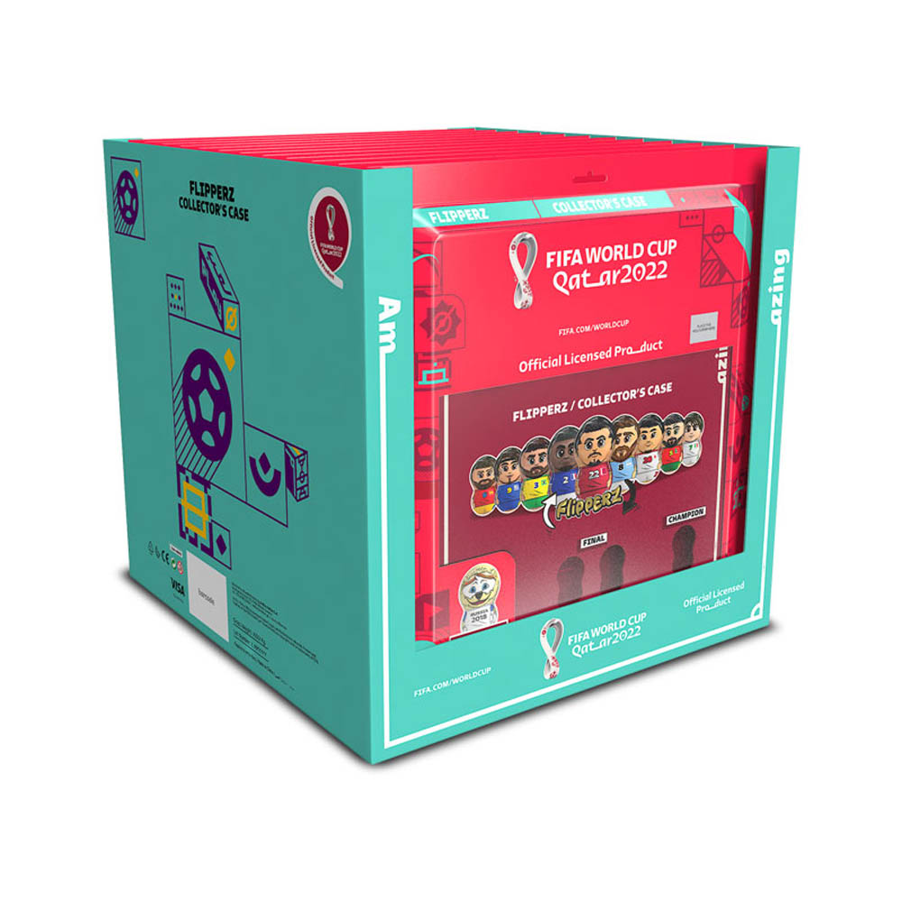 Fifa World Cup - World Cup Qatar 2022 Flipperz Collector?s Case