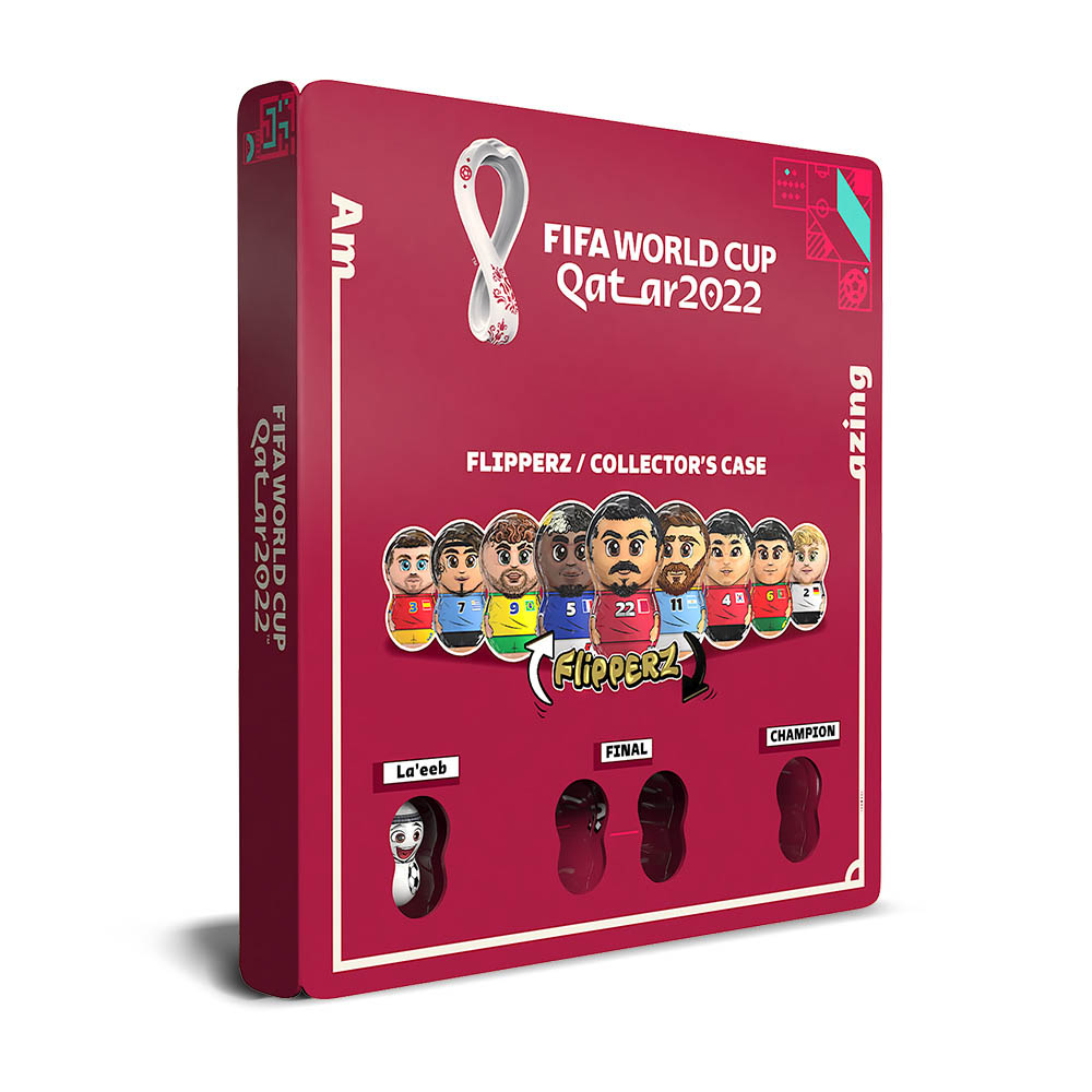 Fifa World Cup - World Cup Qatar 2022 Flipperz Collector?s Case