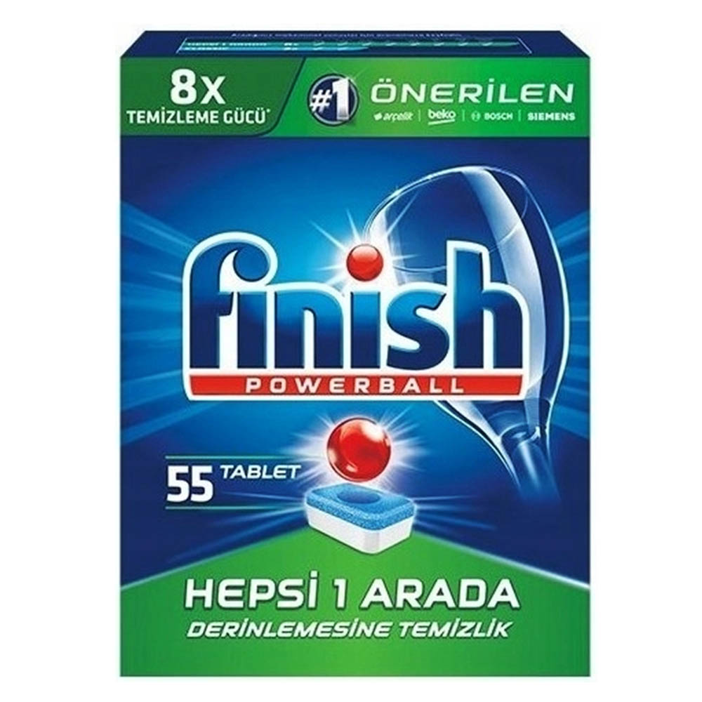 Finish - Dishwash Tablet All In One 55's