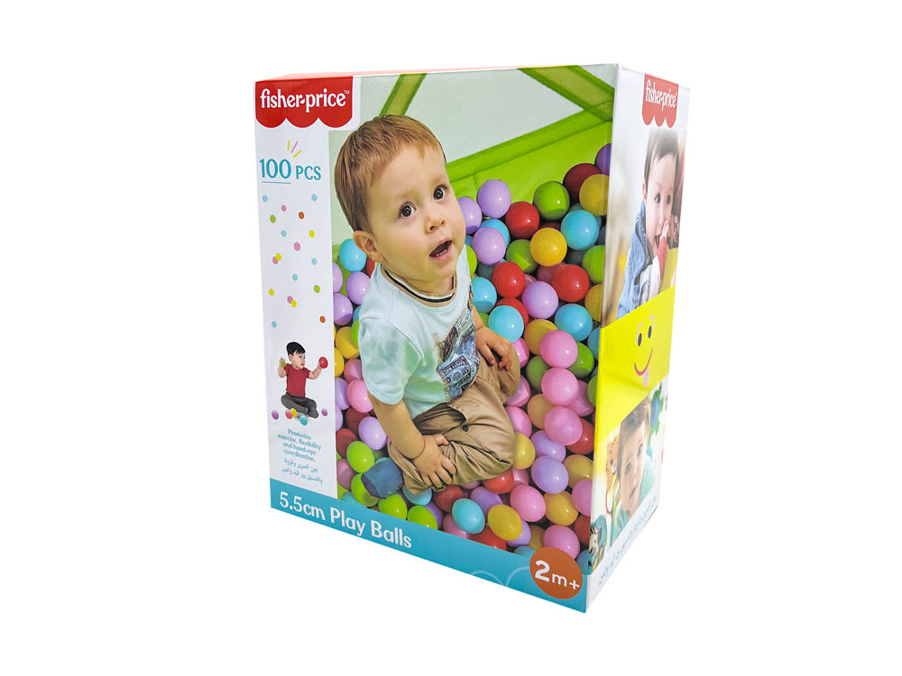 Fisher Price - 5.5cm Playballs - 100 pcs