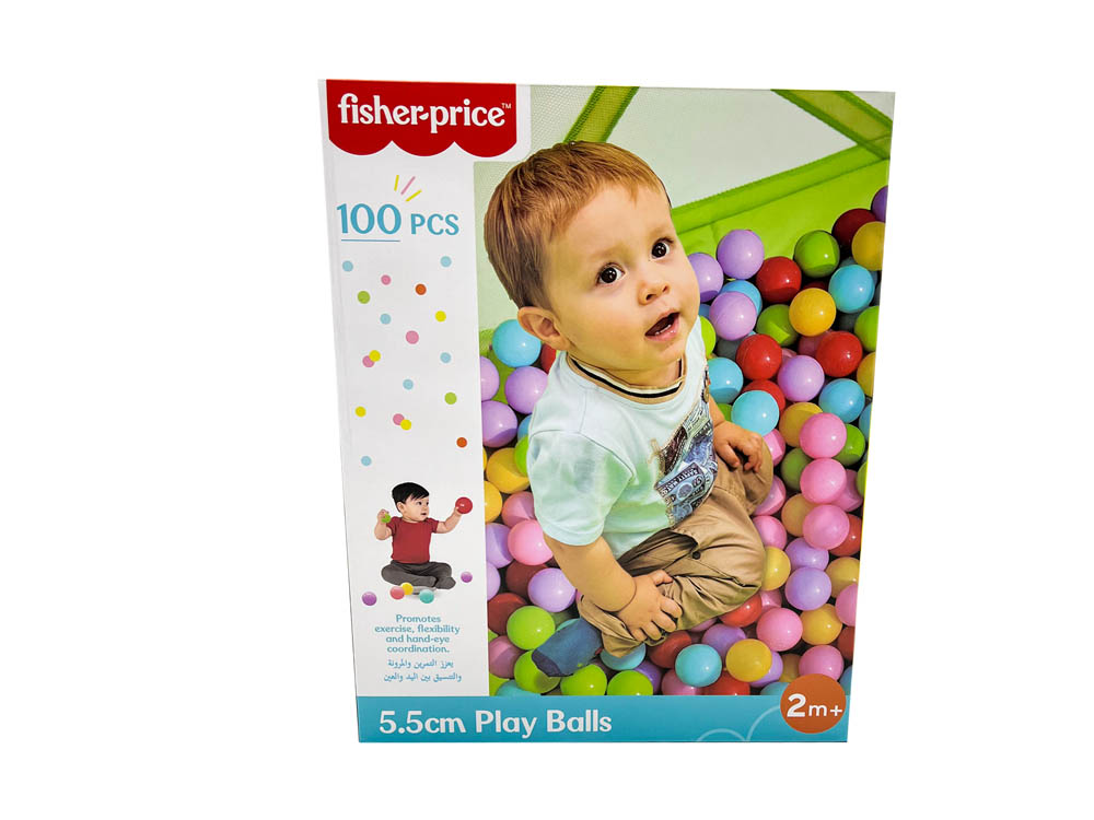 Fisher Price - 5.5cm Playballs - 100 pcs