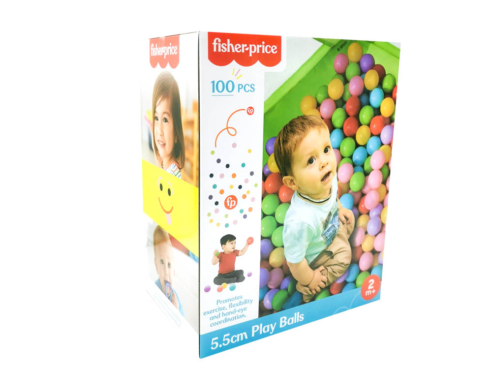 Fisher Price - 5.5cm Playballs - 100 pcs