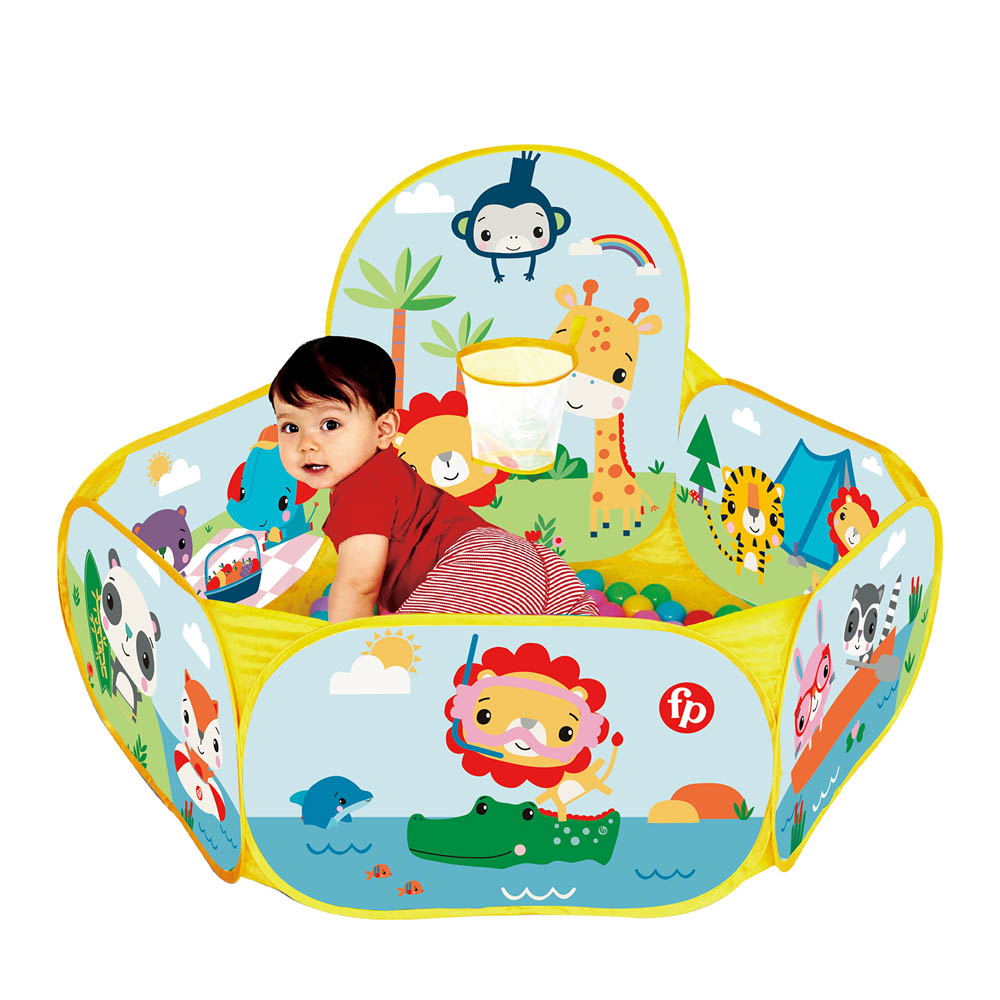 Fisher Price - Portable Sports Ball Pit With 25 Playballs