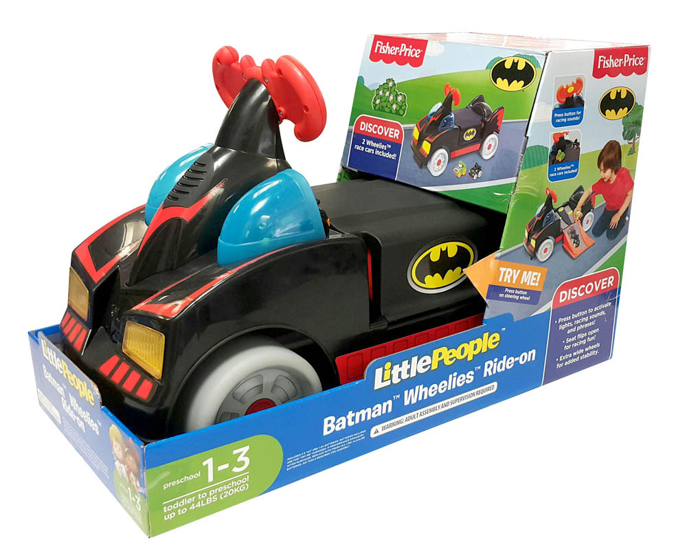 Fisher Price - Rideon Batman Music Battery Operated