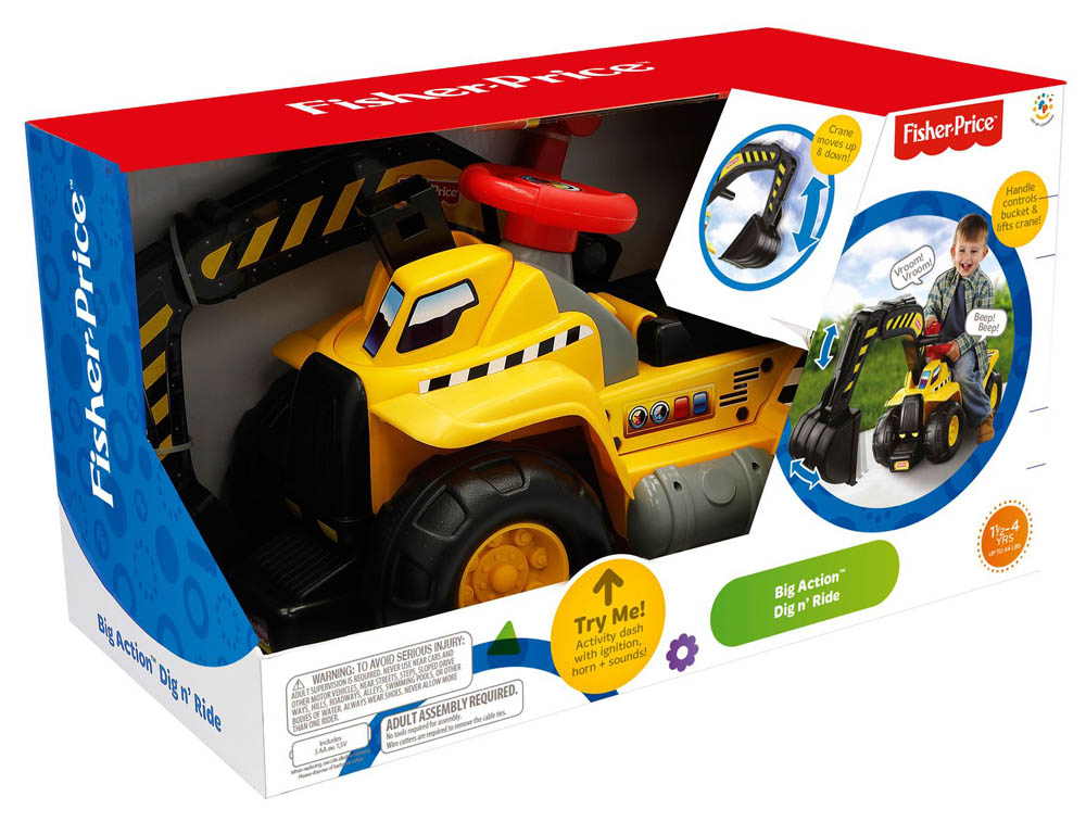 Fisher Price - Rideon Dig N Ride