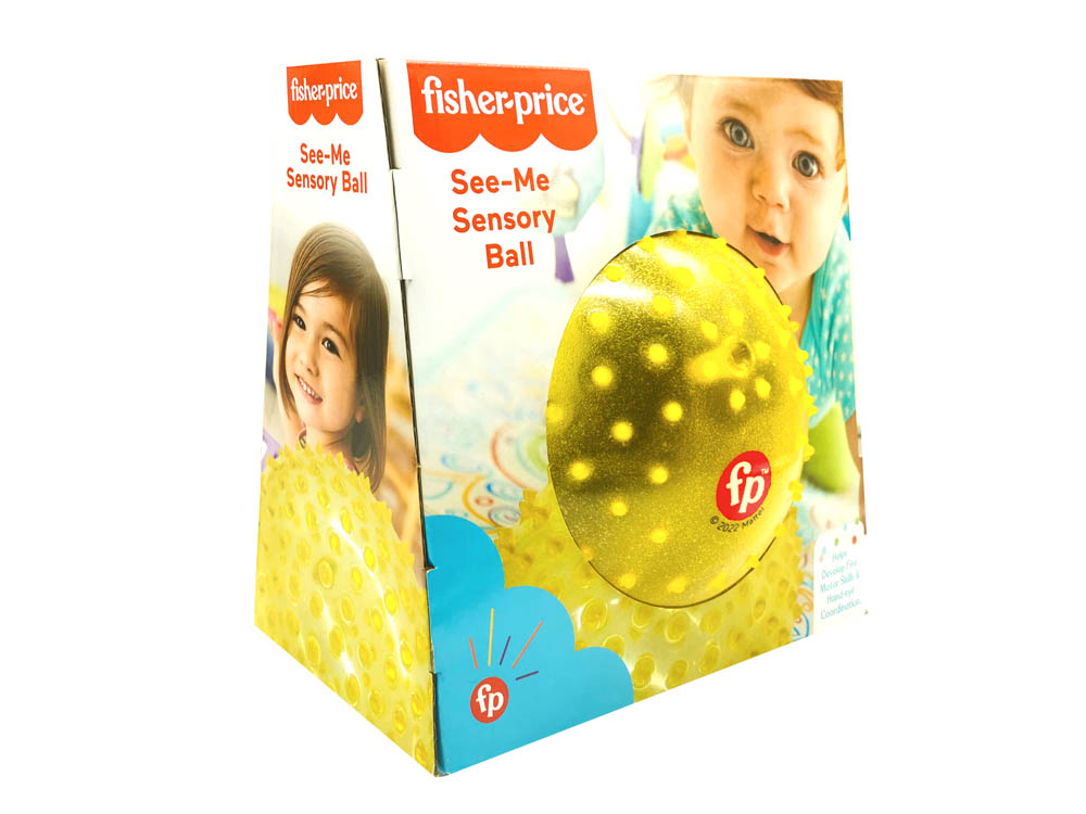 Fisher Price - See-Me Sensory Ball Yellow 17cm