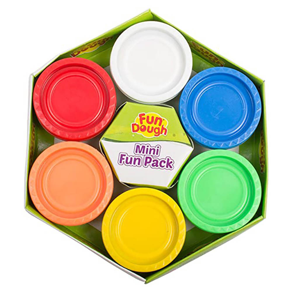 Funskool - Mini Fun Dough - 6Pcs
