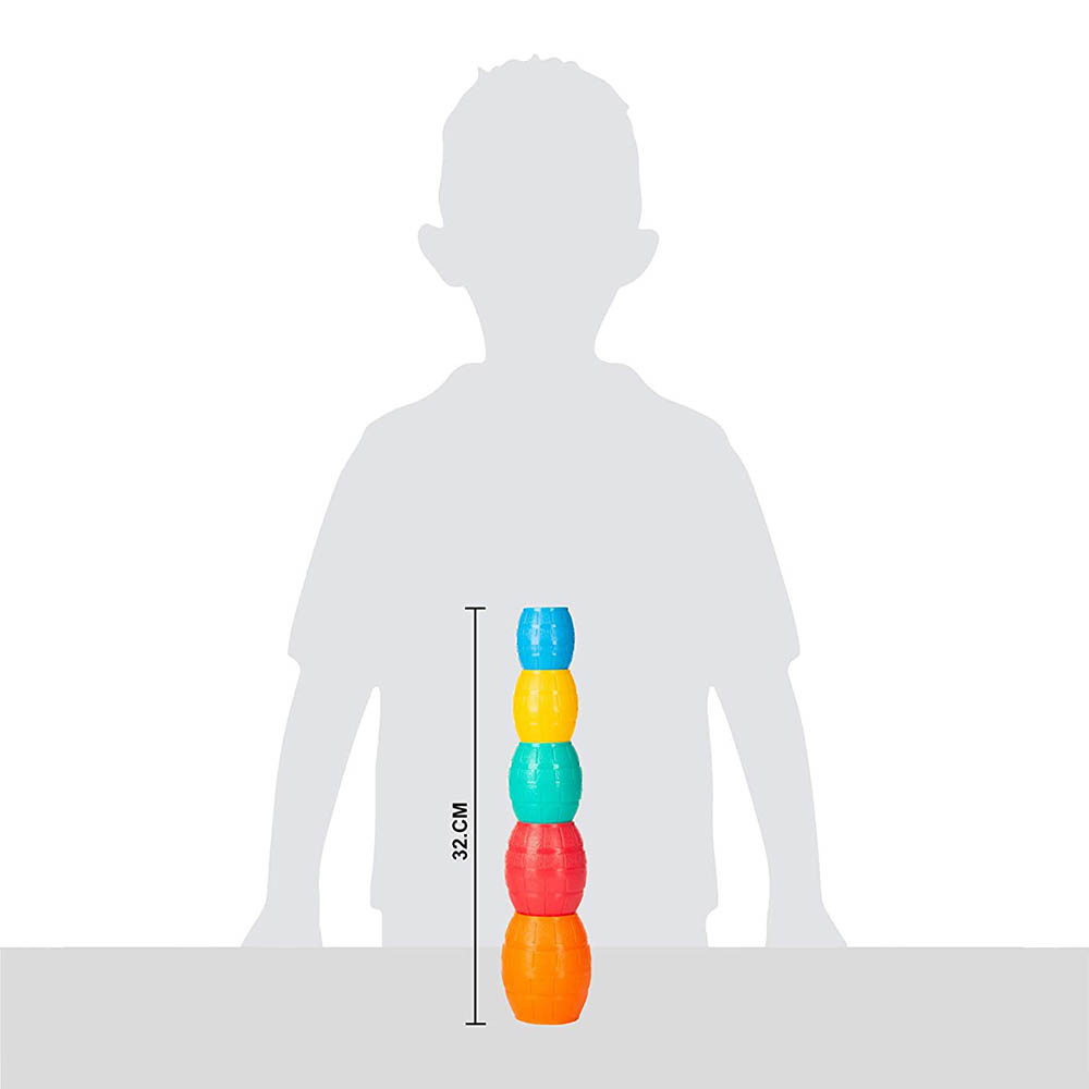 Funskool - Stacking Barrels - 5Pcs