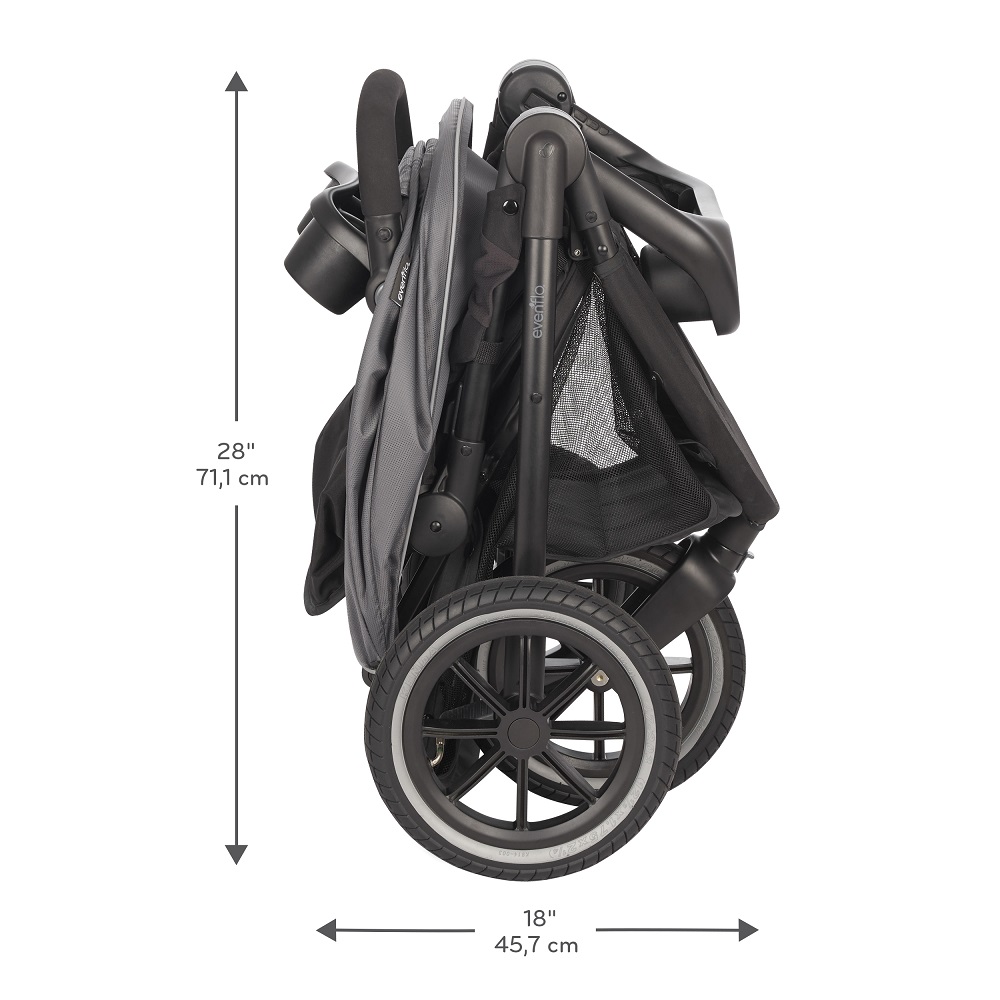 Evenflo folio3 stroll & jog travel system with litemax 35 infant car seat shop