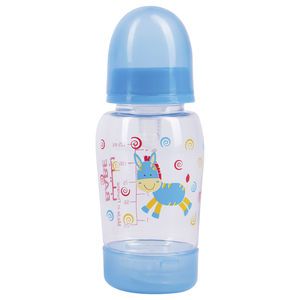 Babe - Baby Feeding Bottle 125ml - Blue