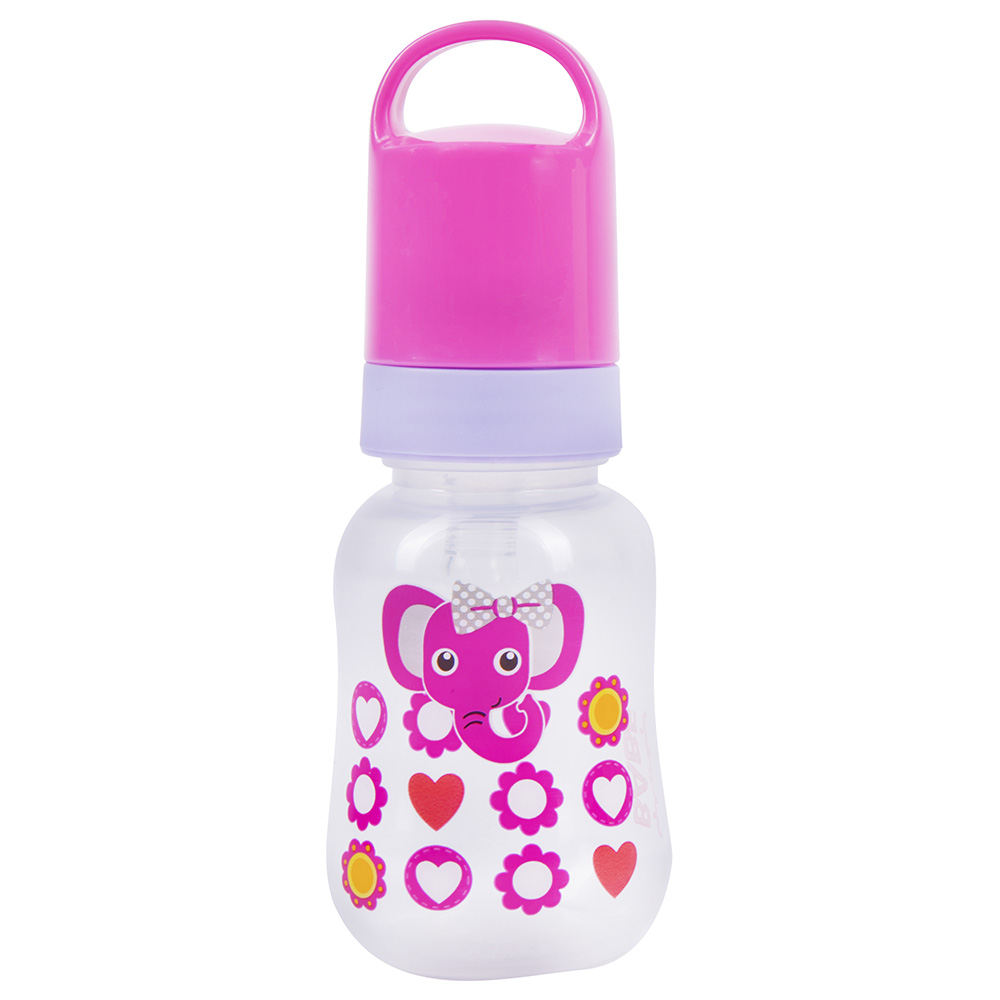 Babe - Baby Feeding Bottle 125ml - Purple