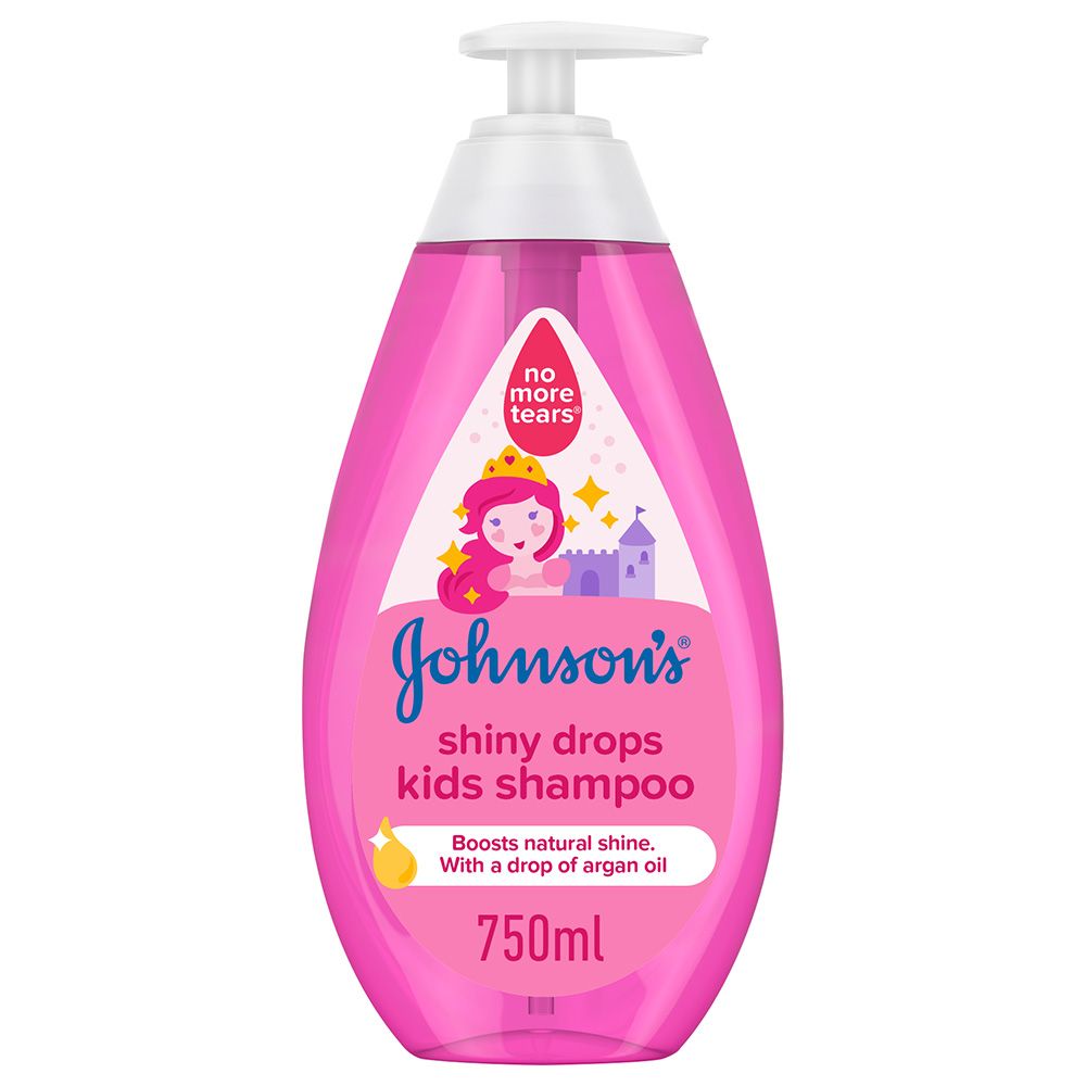 Johnson s Shiny Drops Kids Shampoo 750ml Babystore.ae