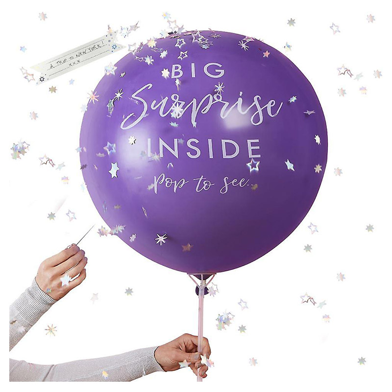 Ginger Ray - Surprise Gift Reveal Balloon