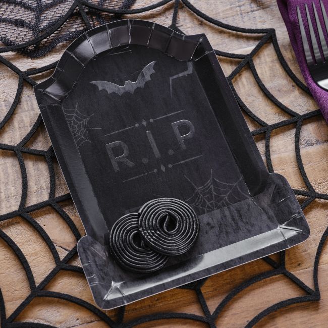 Ginger Ray - Tomb Stone Paper Plates