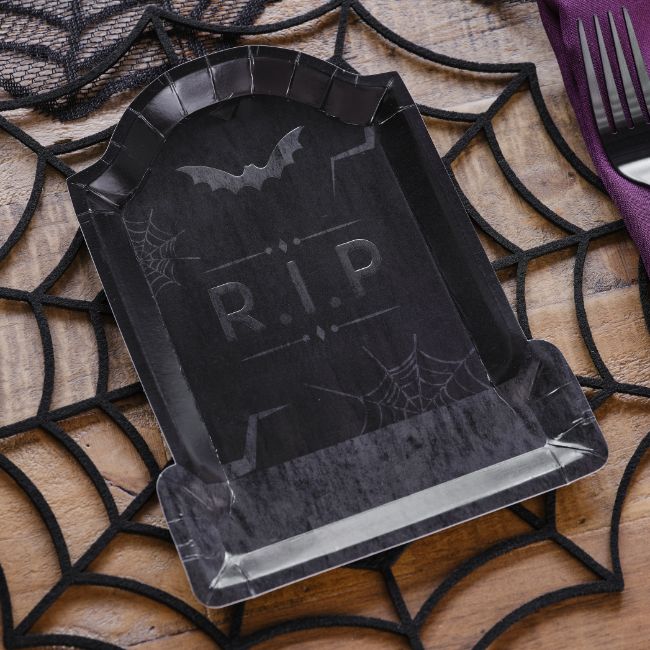 Ginger Ray - Tomb Stone Paper Plates