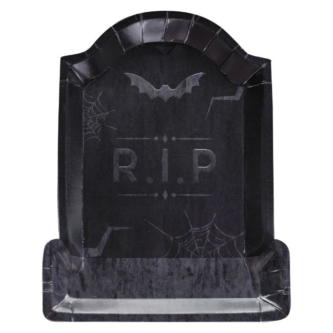 Ginger Ray - Tomb Stone Paper Plates